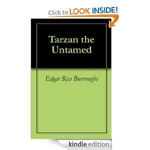 Tarzan the Untamed Edgar Rice Burroughs  Kindle Store