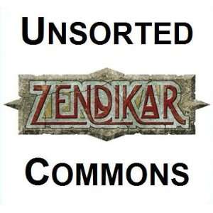  Zendikar  400 Assorted Commons Toys & Games