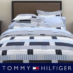 Tommy Hilfiger Sanford Twin Microfiber Comforter & Sham Set  