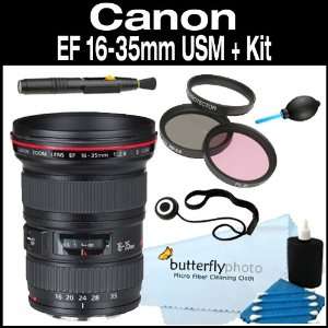  Canon EF 16 35mm f/2.8L II USM Ultra Wide Angle Zoom Lens 