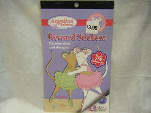Angelina Ballerina Reward Sticker Book Over 250 Disney  