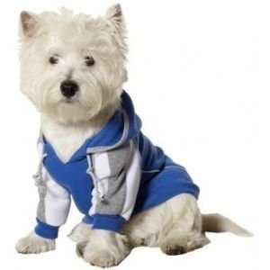  Medium Blue/Gray MVP Athletic Dog Jacket