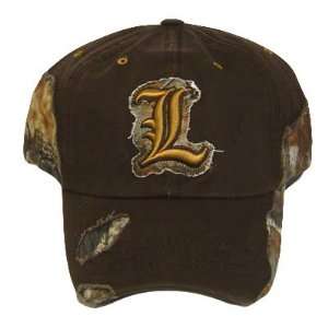   LOUISVILLE CARDINAL CAMO BROWN TORN COTTON HAT CAP