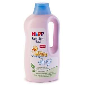 HiPP Baby Gentle Family Baby Bubble Bath with organic Almond Extract 