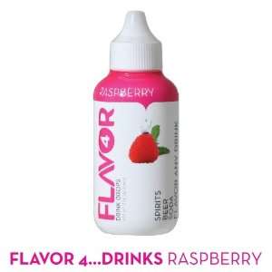 FLAVOR 4DRINKS RASPBERRY (Pack of 4) Grocery & Gourmet Food