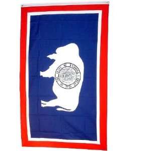   4x6 Wyoming State Flag US USA American Flags Patio, Lawn & Garden