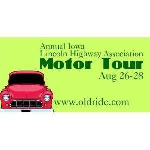   Banner   Annual Iowa Lincoln Highway Assn Motor Tour 