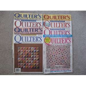 Quilters Newsletter Magazine 8 Issues   Nov92   Jul/Aug94   Apr96 