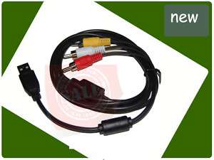 USB to Composite Phono Video/Audio A/V AV TV Lead Cable  