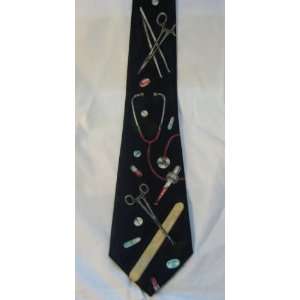 Medical Doctors Tie 100% Polyester   Only Burgundy Available