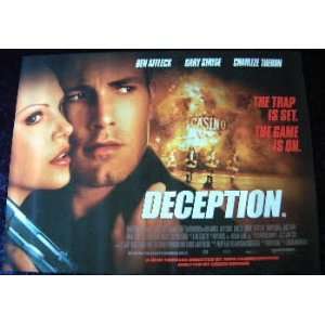 Deception   (also known as Reindeer Games)   Original Movie Poster 