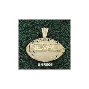 University of Nevada Reno Nevada Football Pendant (14kt)  