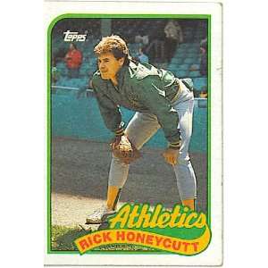  1989 Topps #328 Rick Honeycutt