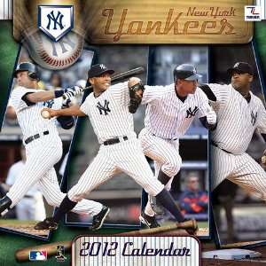  New York Yankees TEAM Wall Calendar 2012