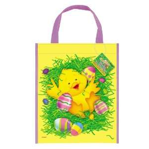    Easter Ducky Egg Hunt Party Tote Bag (1 count) 