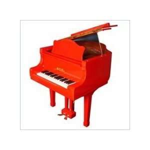    Schoenhut 44 Key String Baby Grand Piano   Red Toys & Games