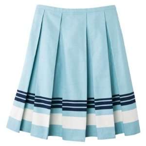 Jason Wu for Target Pleated Canvas Skirt in Belize Blue   Limited 