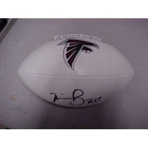   Turner Hand Signed Autographed Atlanta Falcons Full Size NFL Football