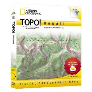  National Geographic TOPO Hawaii Software