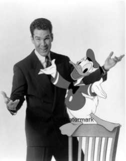 Walt Disney & Donald Duck SIGNED Tony Anselmo Voice  