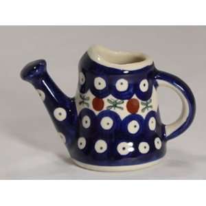  Polish Pottery Miniature Watering Can Old Poland wz009 11 