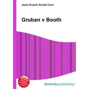  Gruban v Booth Ronald Cohn Jesse Russell Books