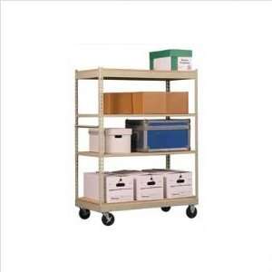  Inventory Carts with Particle Board Deck