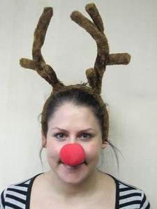 Rudolph the Reindeer Antlers and Nose Costume Kit  