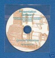 CD Slideshow Presentation Software Win/Linux/UNIX/Mac  