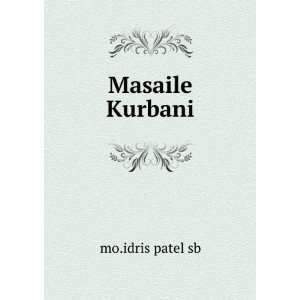  Masaile Kurbani mo.idris patel sb Books