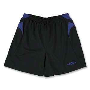  Umbro Forest Soccer Shorts (Blk/Royal)