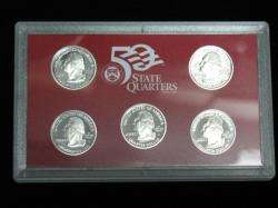 2005 S UNITED STATES STATEHOOD QUARTER SILVER PROOF COIN SET  