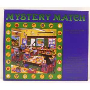    Mystery Match Puzzle ~ Red Lens Decoder Included Toys & Games