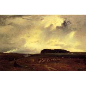   canvas   George Inness   24 x 16 inches   The Storm 1