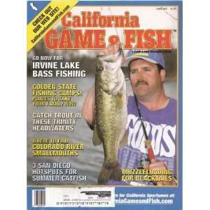  California Game and Fish, June 2001, Irvine Lake Bass 