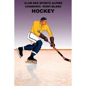  Hockey Alpine Sports Club   Poster by Dardelet and 