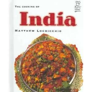  The Cooking of India Matthew/ McConnell, Jack Locricchio Books