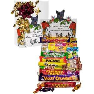 Aussie Sweets Christmas Gift Box Grocery & Gourmet Food