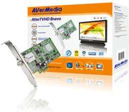 AVERMEDIA MTVHDBRAR AVERTVHD BRAVO PCIE PC TV TUNER HDTV RETAIL BOX 