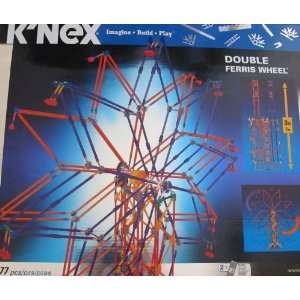  KNex MOTORIZED Double FERRIS WHEEL & Twirl & Whirl 977 