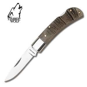  Timber Wolf Lockback Folder Pocket Knife Sports 