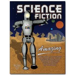 Science Fiction Literary Genres Poster. Eco Friendly 