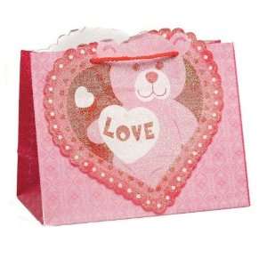  Its In The Bag 83428 12 X 9 Gift Bag With Glitter   Pack 