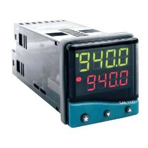 16 DIN Temp. controller with dual line display, SSRD, relay, 100 240 