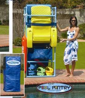 New Pool Pantry Swimming Pool Toy & Accessory Organizer  