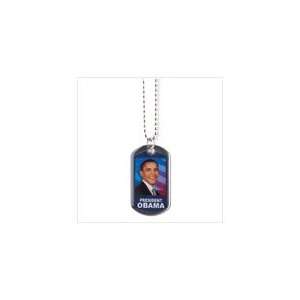  New Obama family dog tag necklace 