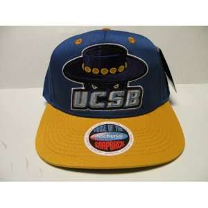  UCSB Santa Barbara Gauchos Logo Blue 2 Tone Snapback Cap Sports