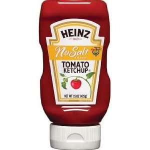 Heinz No Salt Added Tomato Ketchup 15 Grocery & Gourmet Food