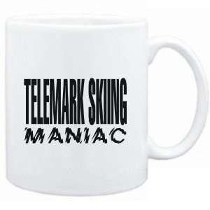   Mug White  MANIAC Telemark Skiing  Sports