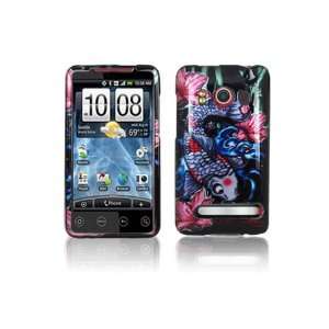  HTC Evo 4G Graphic Case   Koi Fish Cell Phones 